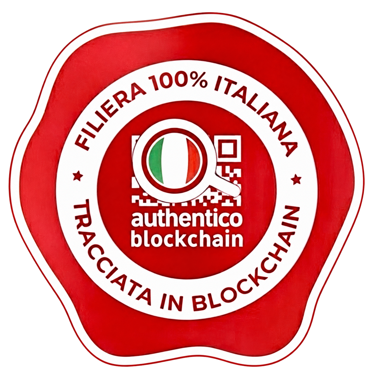 Filiera 100% Italiana — Authentico blockchain